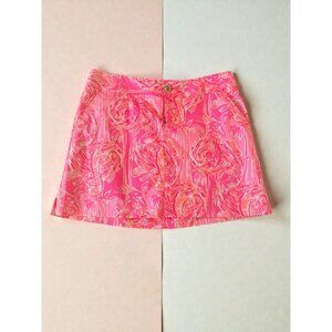 LILLY PULITZER Flamingo Pink Skort Size US 6